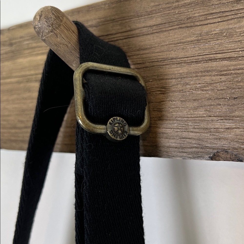 Kipling Crossbody Bag Leather Metallic Gray - Picture 10 of 16